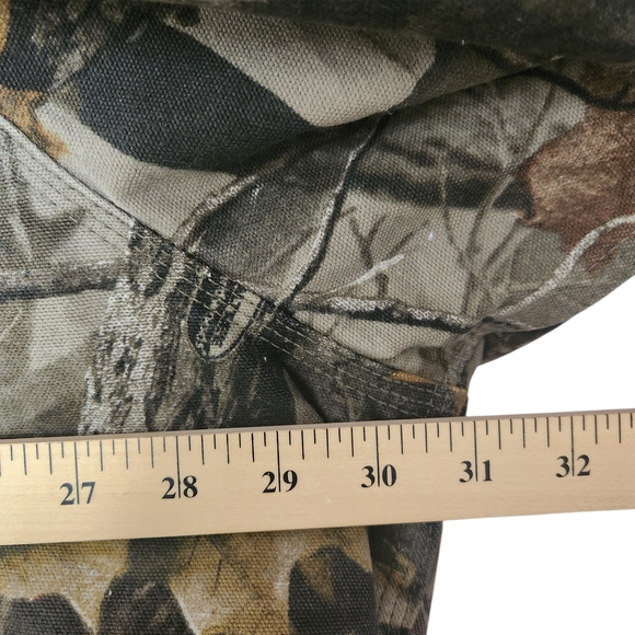 Vintage Y2K Carhartt Jacket 2XL J143 CMO Realtree Hardwoods Camo Active Outdoor - Picture 6 of 16